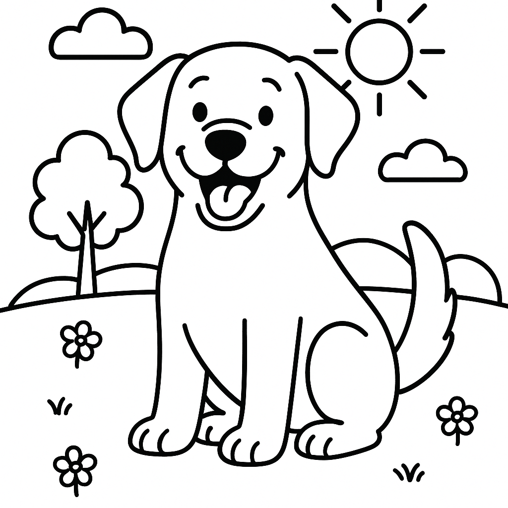 animales para colorear 1 — dibujo para colorear