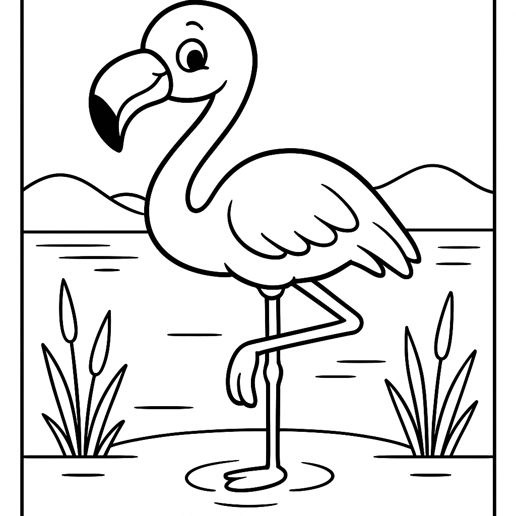 animales para colorear 4 — dibujo para colorear