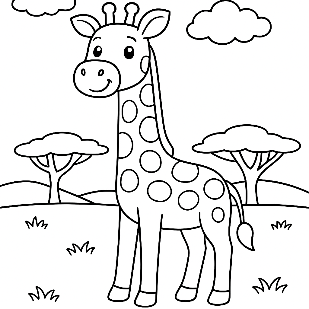 animales para colorear 5 — dibujo para colorear